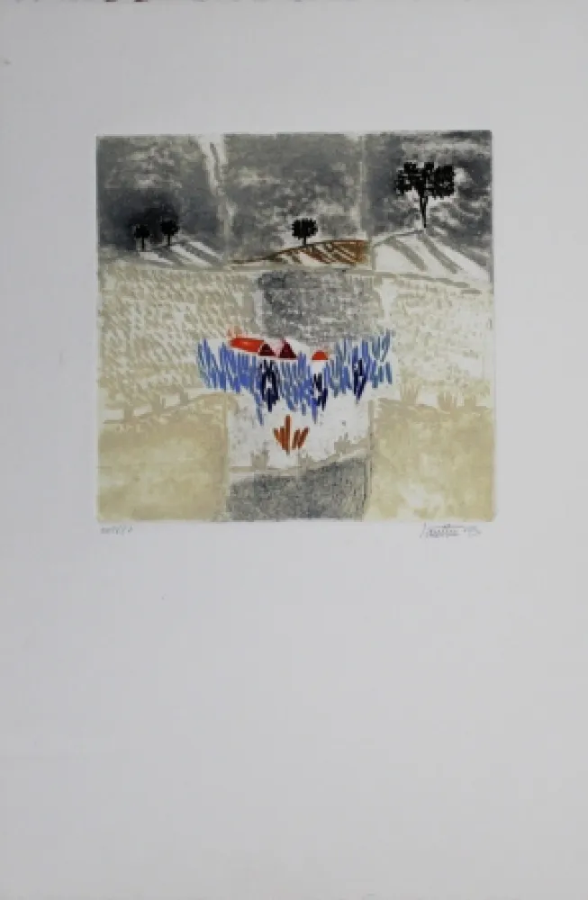 エッチングと　アクチアント Louttre - Le pré aux dames