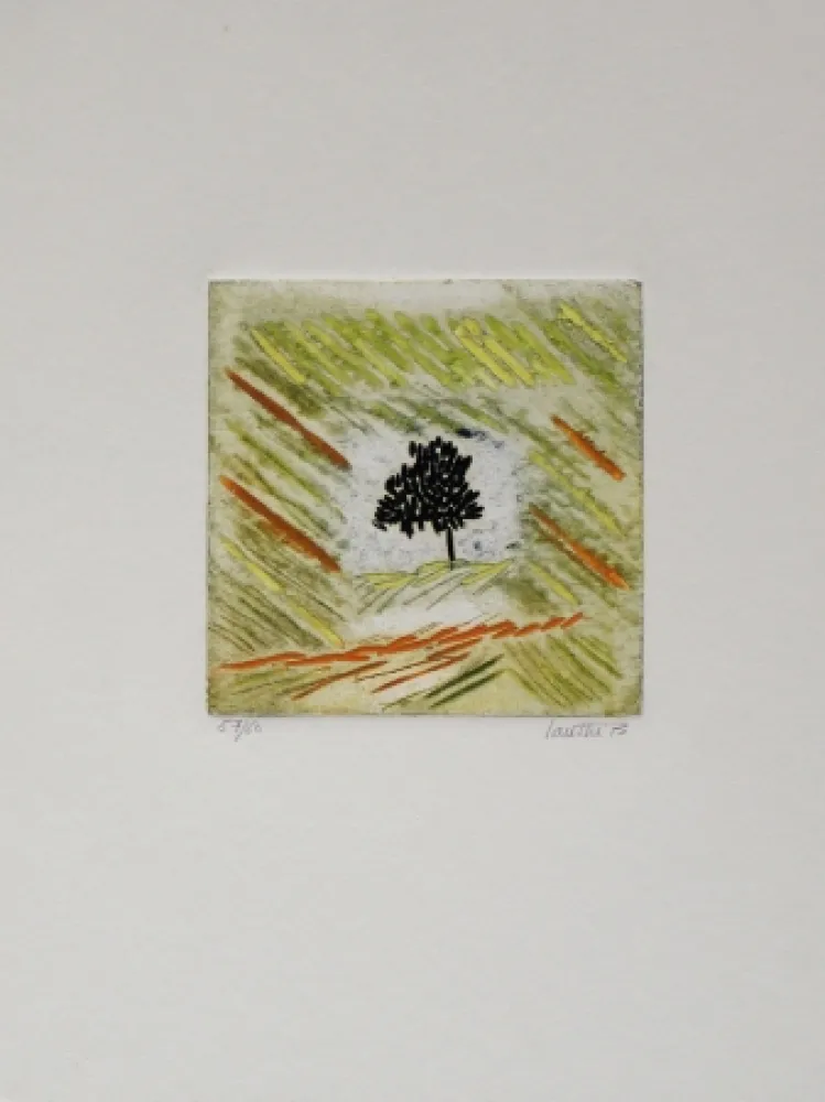 彫版 Louttre - Une petite brune