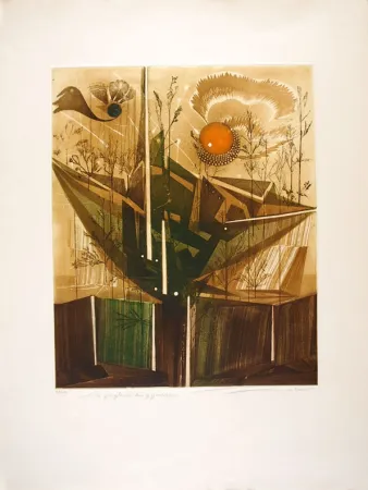 エッチングと　アクチアント Lubarow - Les jongleries du Gyroscope