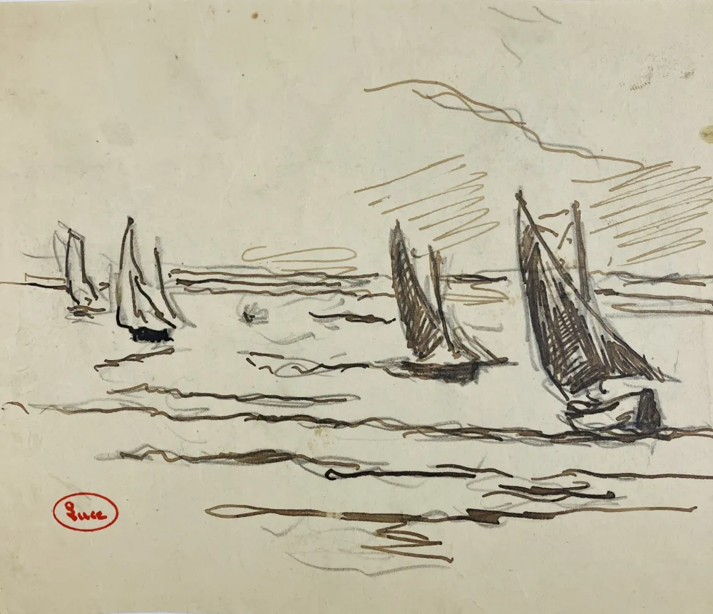 技術的なありません Luce - La Régate. Vers 1900. 