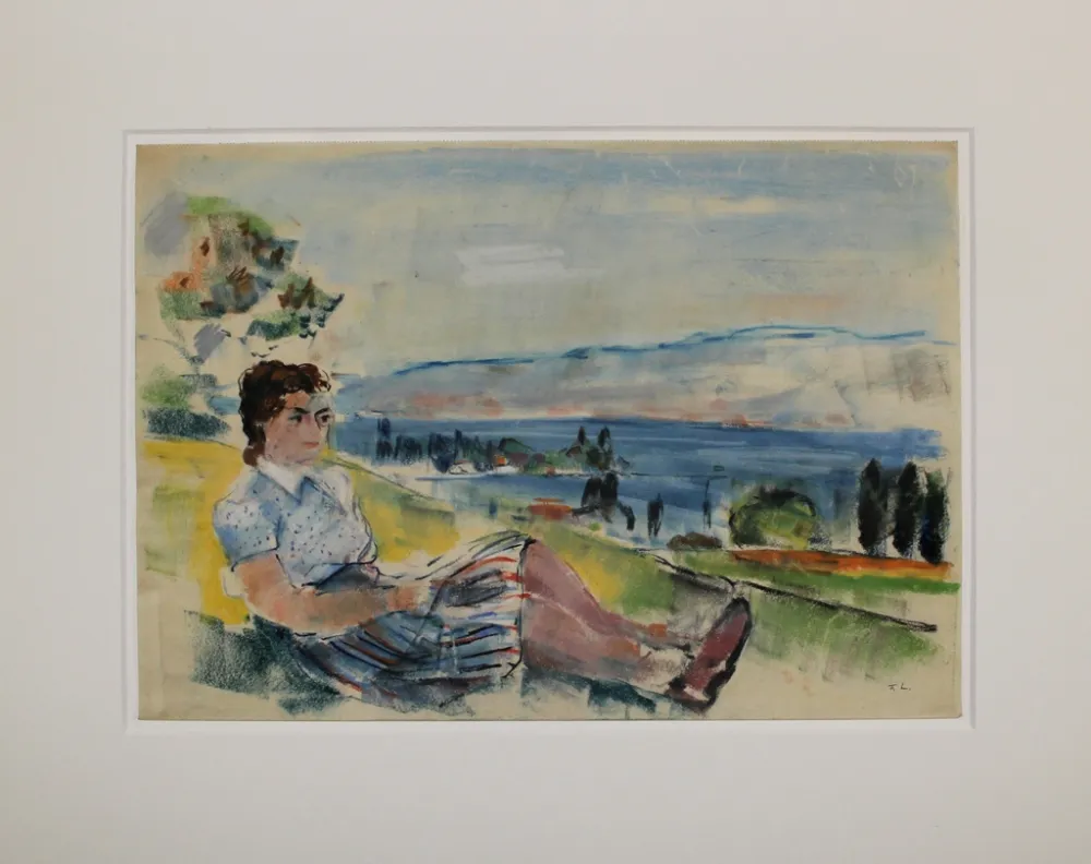 技術的なありません Ludwig - Sitzende vor See