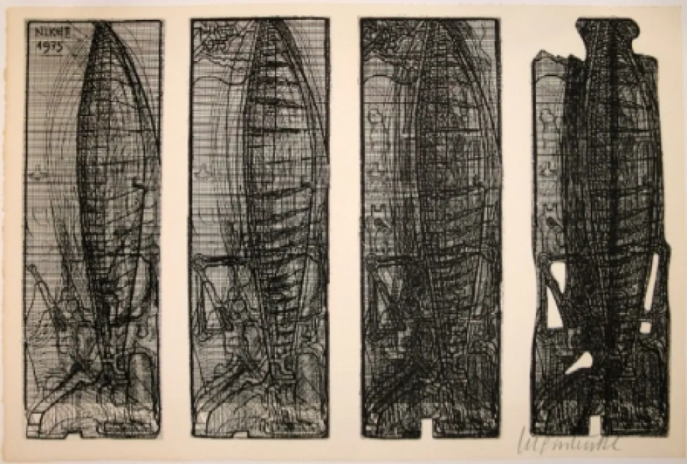 エッチング Luginbühl - Nike II