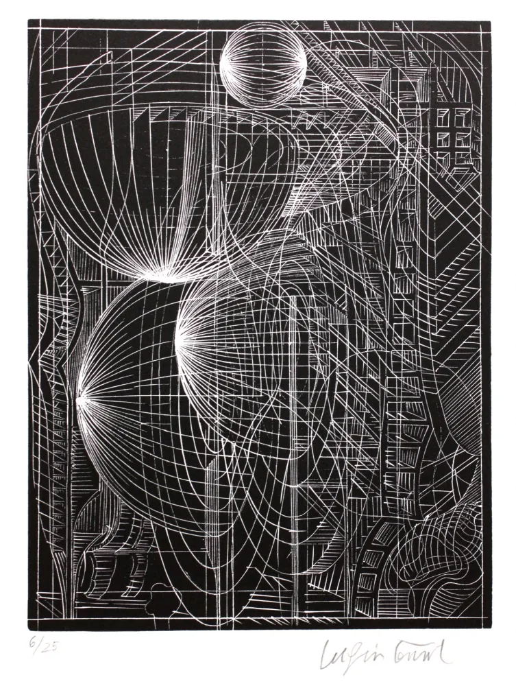 木版 Luginbühl - Ohne Titel (No title)