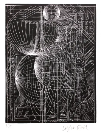 木版 Luginbühl - Ohne Titel (No title)