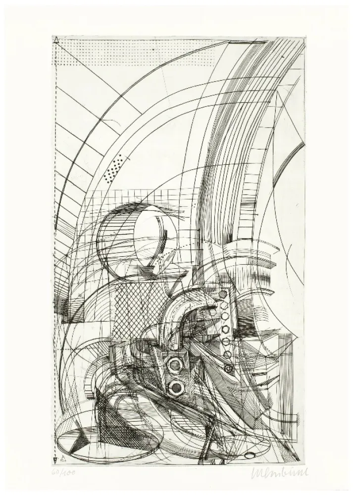 彫版 Luginbühl - Plan für Pegasus