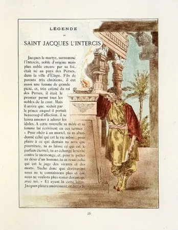 挿絵入り本 Lunois - La légende dorée