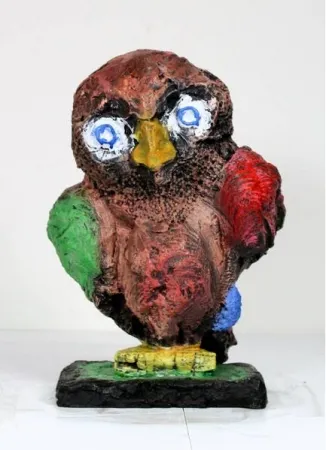 技術的なありません Lüpertz - Eule der Athene