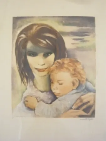 彫版 Lydis - Maternité