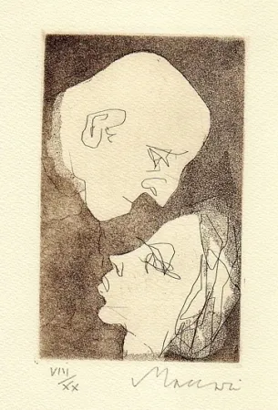 挿絵入り本 Maccari - Gli addii