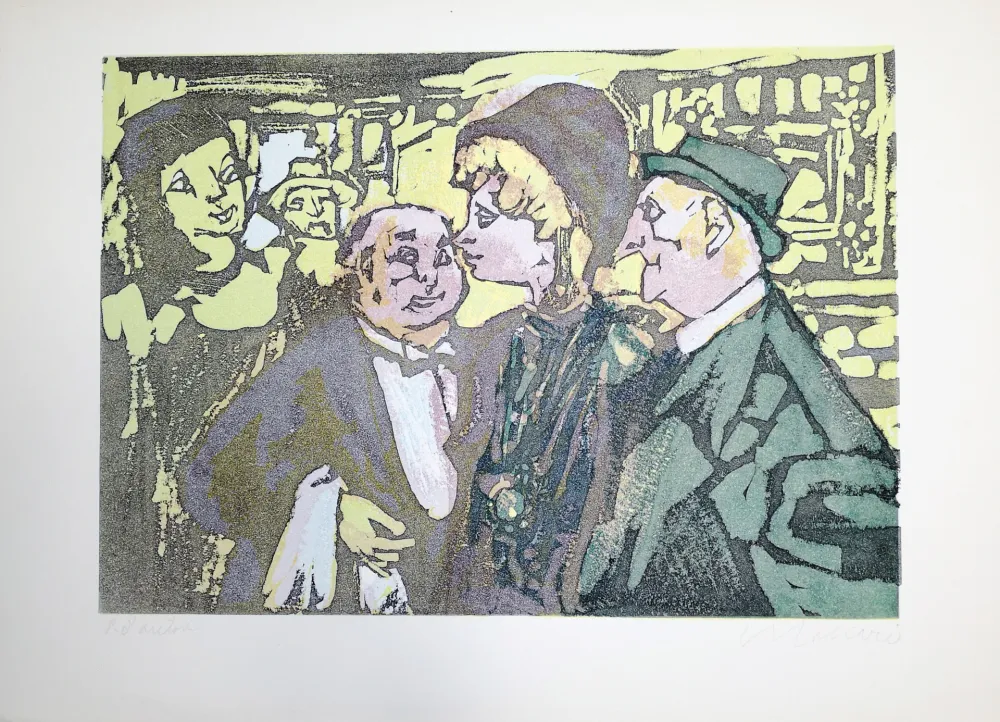 リノリウム彫版 Maccari - S'accomodi