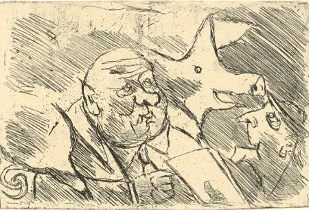 彫版 Maccari - Senza titolo