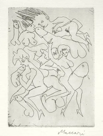彫版 Maccari - Senza titolo