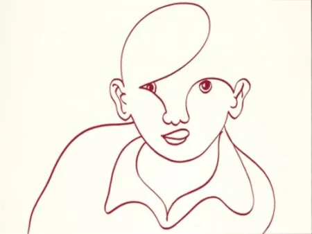 リトグラフ Macías - Marrón 2