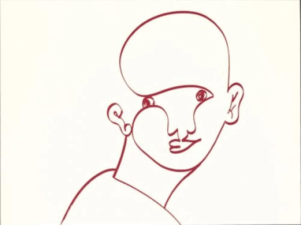 リトグラフ Macías - Marrón 3