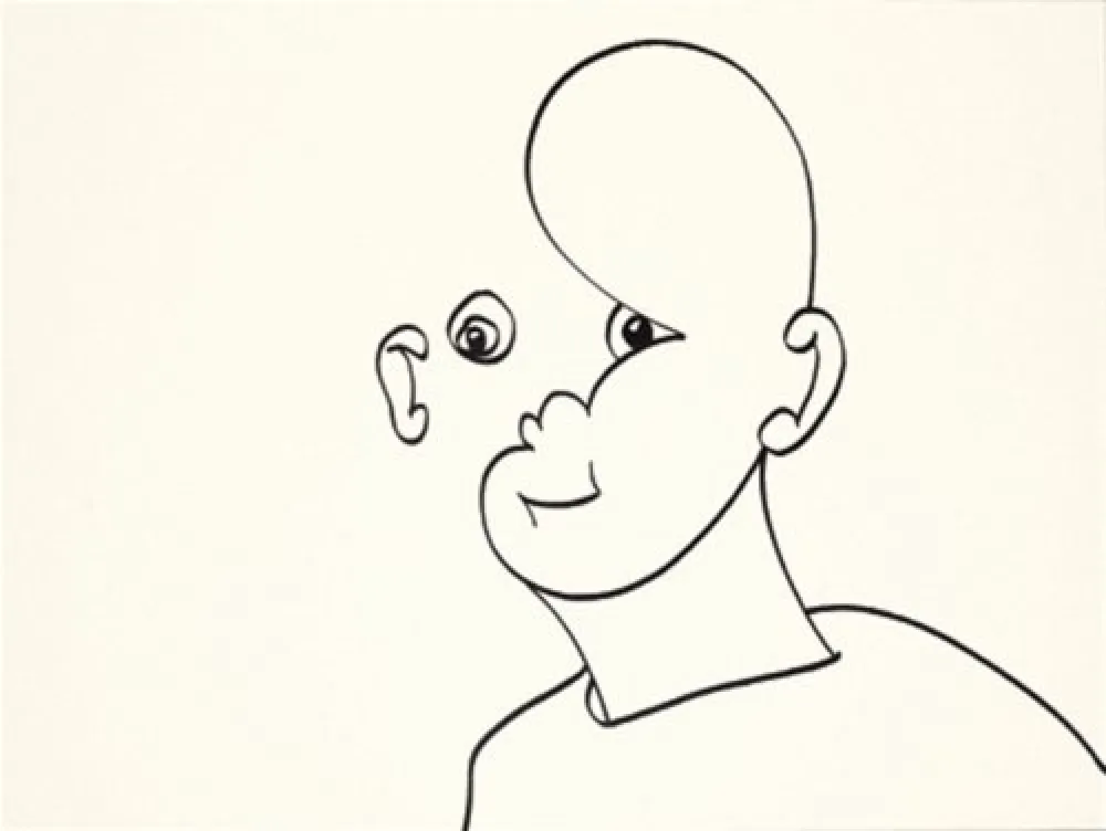 リトグラフ Macías - Negro 2