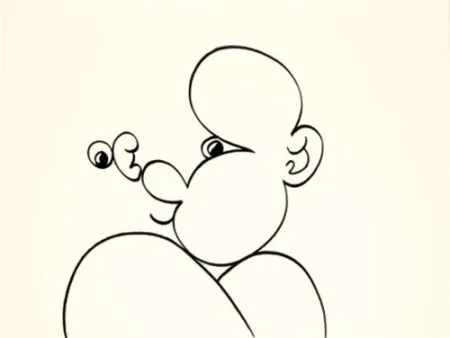 リトグラフ Macías - Negro 3