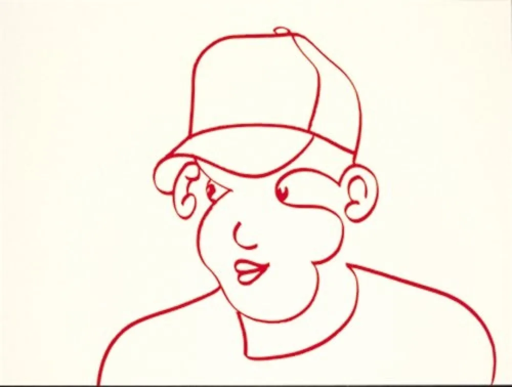 リトグラフ Macías - Rojo 2