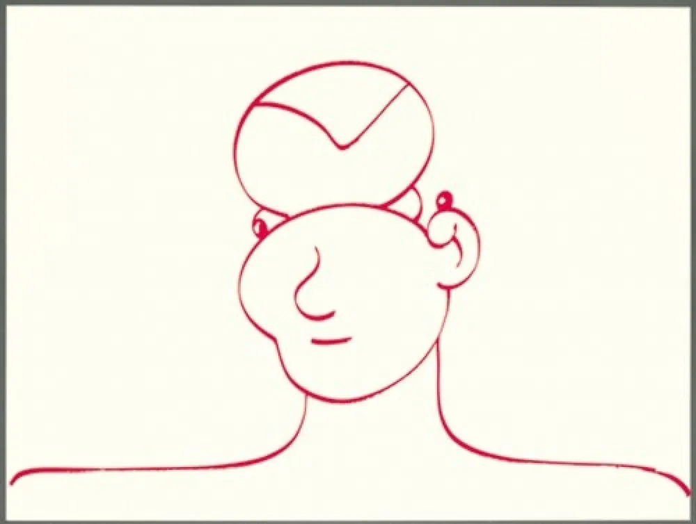 リトグラフ Macías - Rojo 3