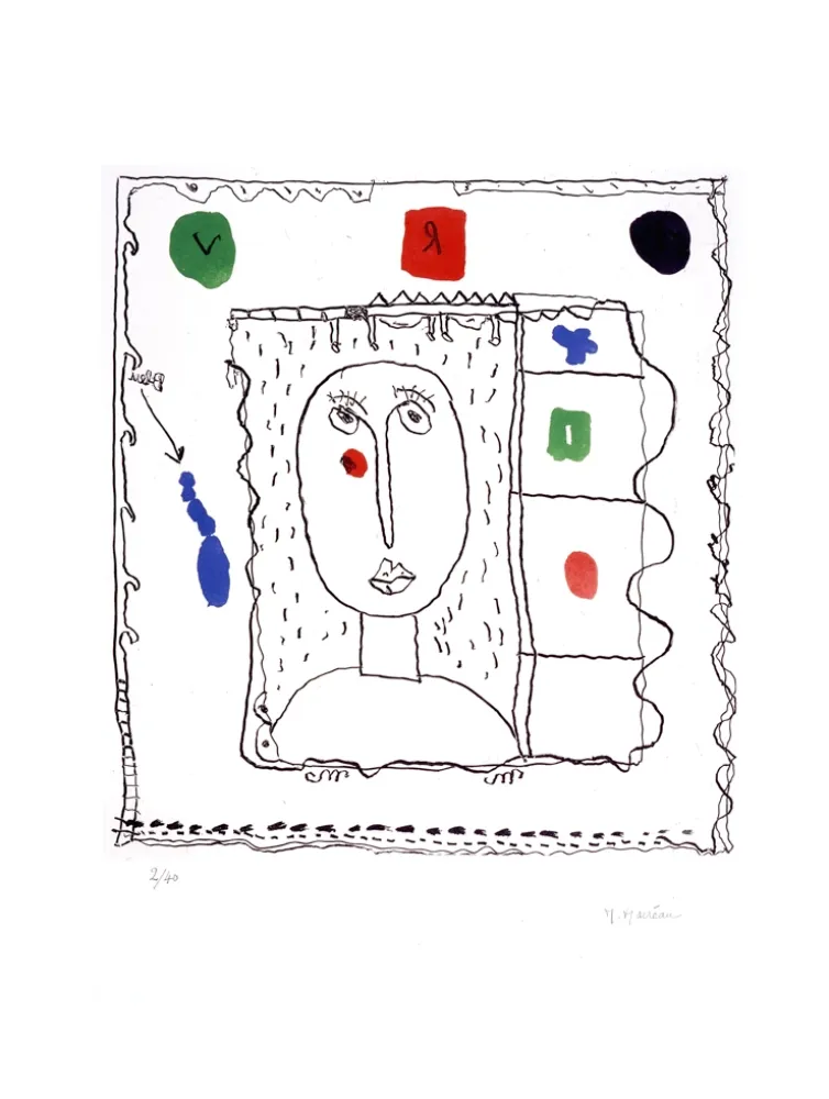 エッチングと　アクチアント Macréau - Sans titre