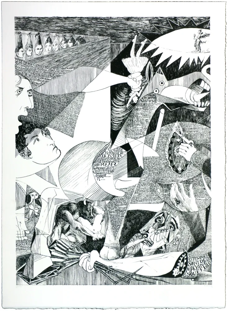 リトグラフ Mad Meg - Gernicouille de Pine d'Assaut 2