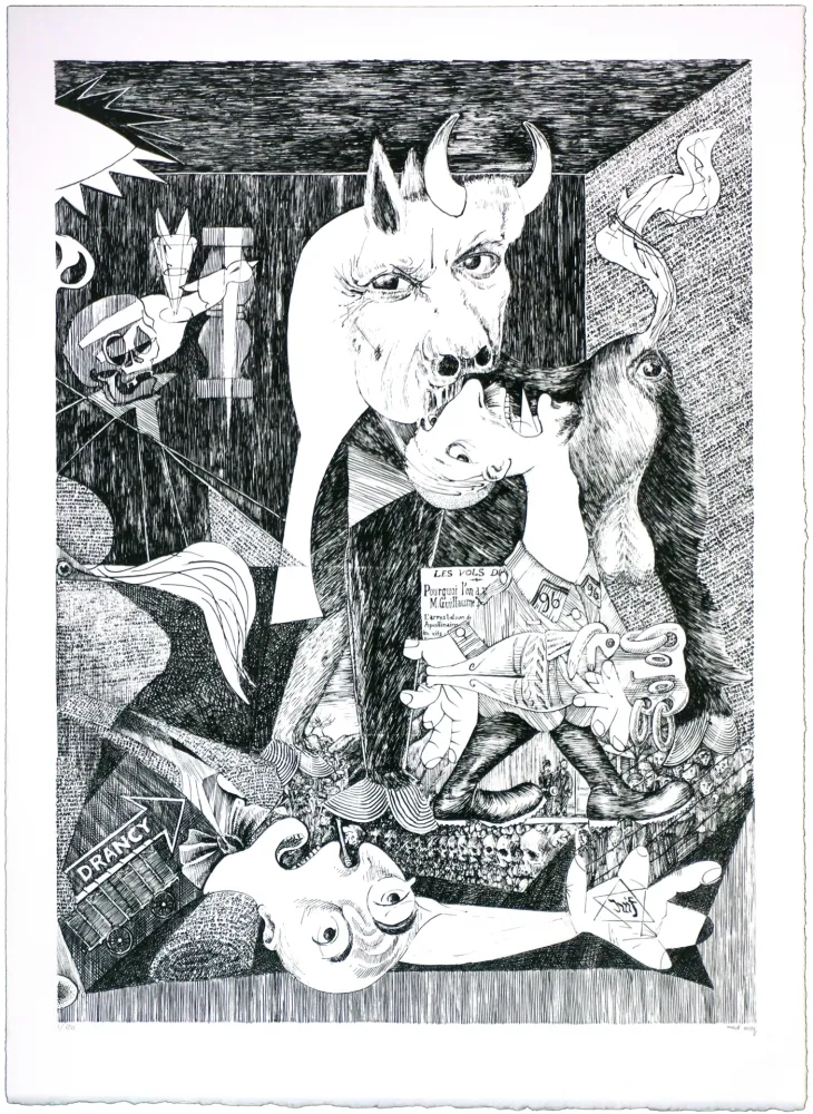 リトグラフ Mad Meg - Gernicouille de Pine d'Assaut 3