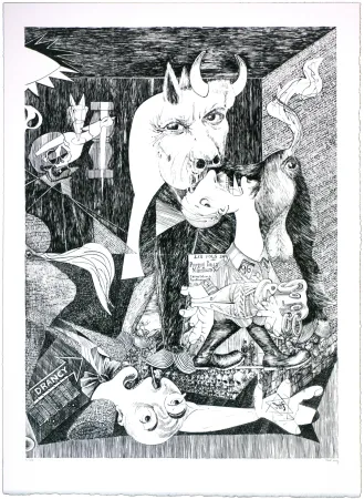 リトグラフ Mad Meg - Gernicouille de Pine d'Assaut 3