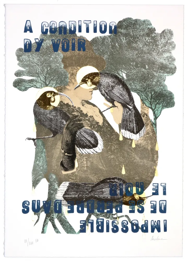 リトグラフ Madame - A condition d'y voir