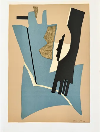 リトグラフ Magnelli - Hommage à San Lazzaro