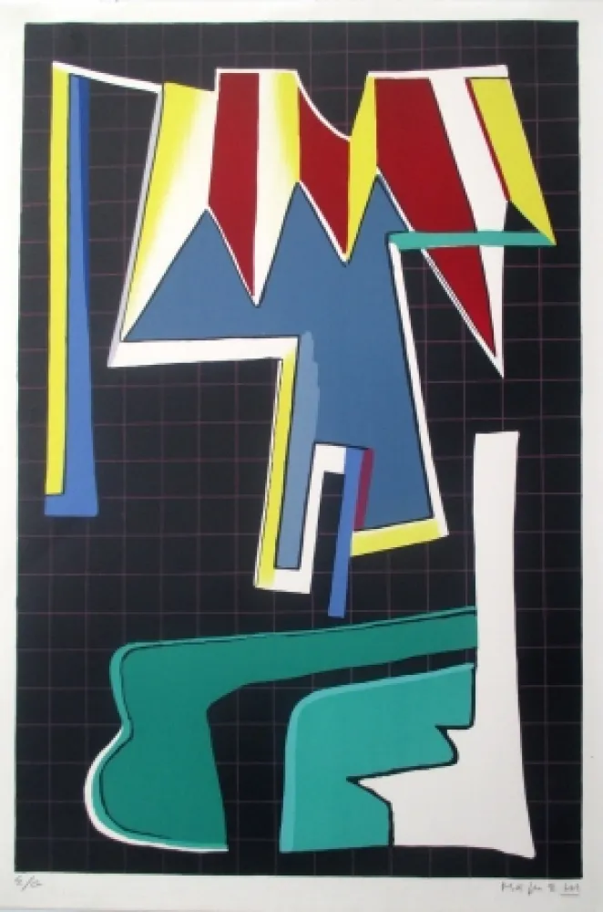 リトグラフ Magnelli - L'Album de la Ferrage, pl VIII