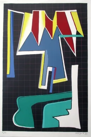 リトグラフ Magnelli - L'Album de la Ferrage, pl VIII