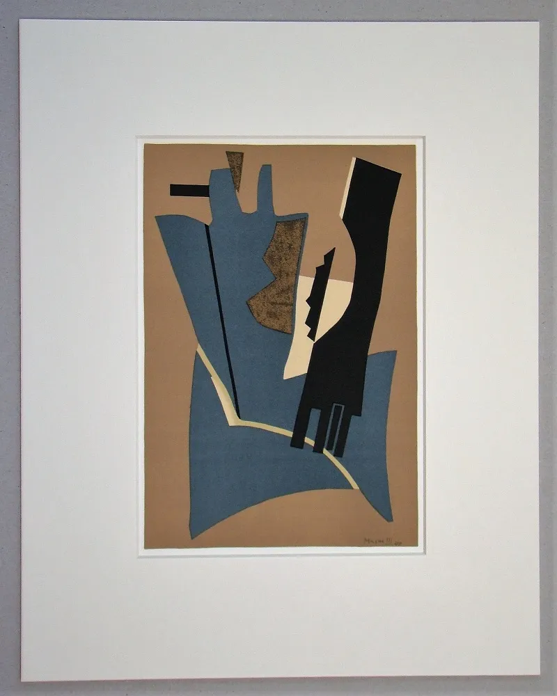 リトグラフ Magnelli - Papier collé - 1948