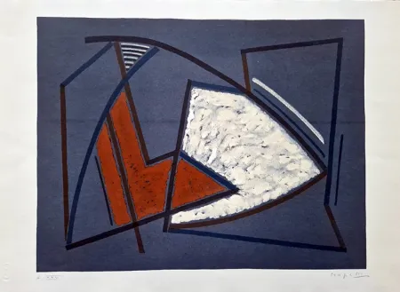 リトグラフ Magnelli - Sans Titre