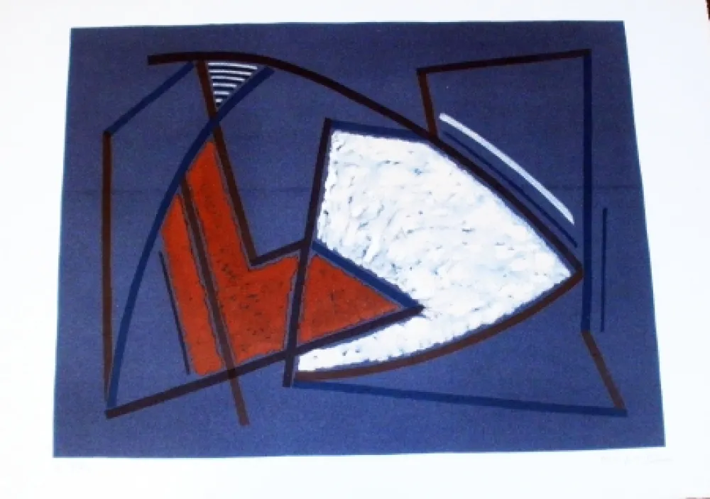 リトグラフ Magnelli - Sans titre