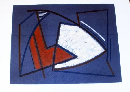 リトグラフ Magnelli - Sans titre