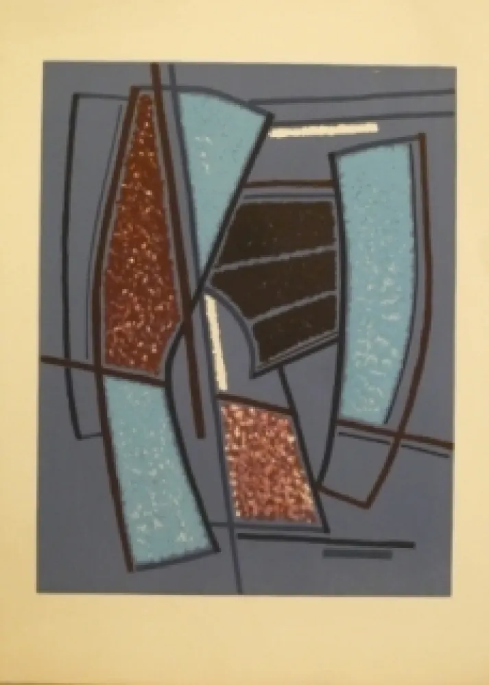 リトグラフ Magnelli - Sans titre