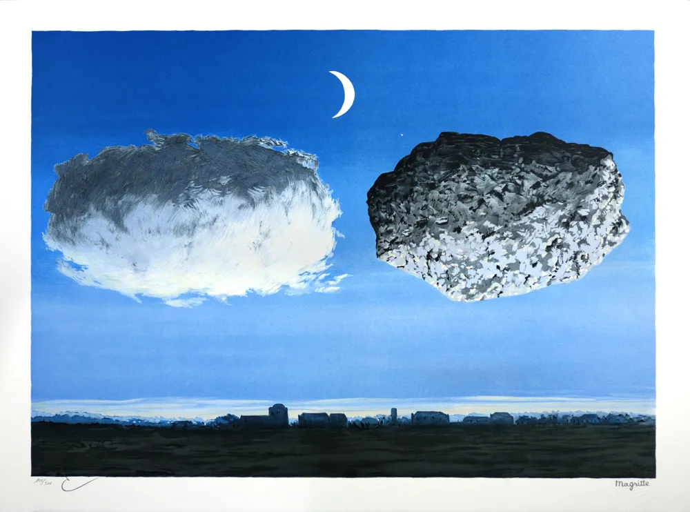 リトグラフ Magritte - La Bataille de l'Argonne (The Battle of the Argonne)