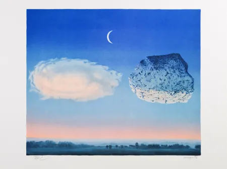 リトグラフ Magritte - La Bataille de l'Argonne (The Battle of the Argonne)