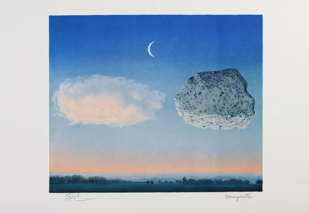 リトグラフ Magritte - La Bataille de l’Argonne (The Battle of the Argonne)