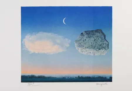リトグラフ Magritte - La Bataille de l’Argonne (The Battle of the Argonne)