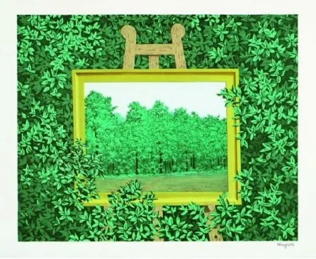 リトグラフ Magritte - La Cascade, 1961