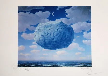 リトグラフ Magritte - La Flèche de Zénon