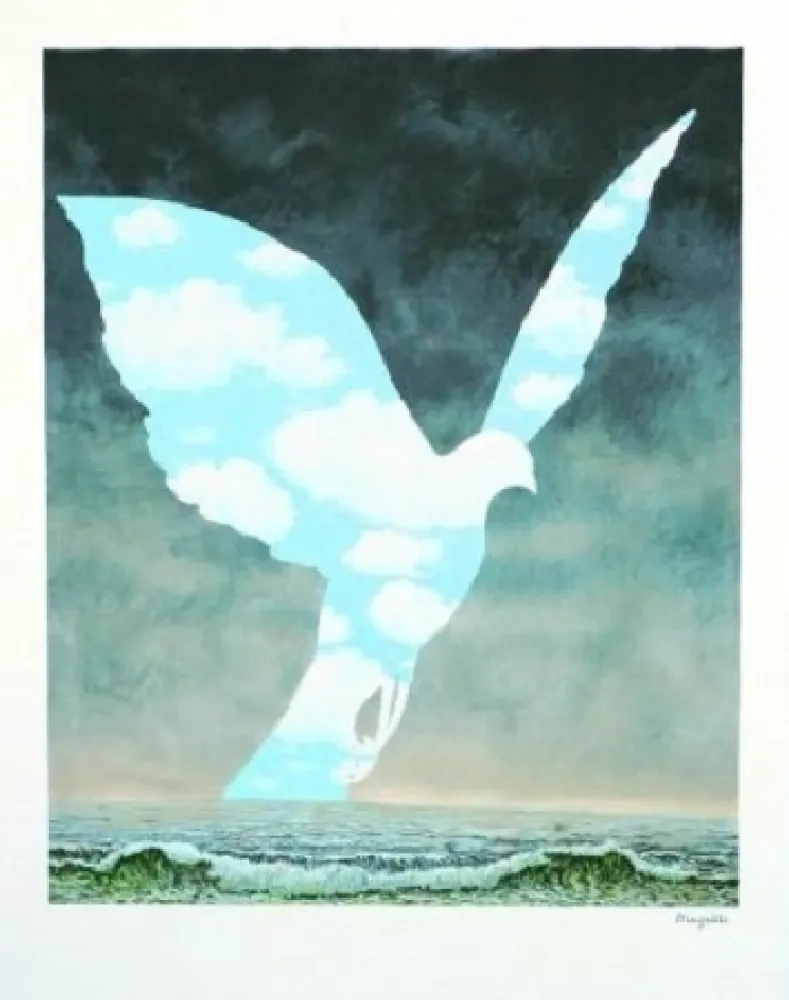 リトグラフ Magritte - La Grande Famille, 1963