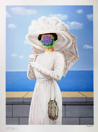 リトグラフ Magritte - La Grande Guerre