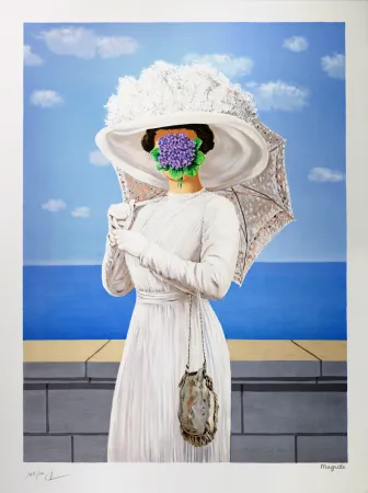 リトグラフ Magritte - La Grande Guerre (The Great War)