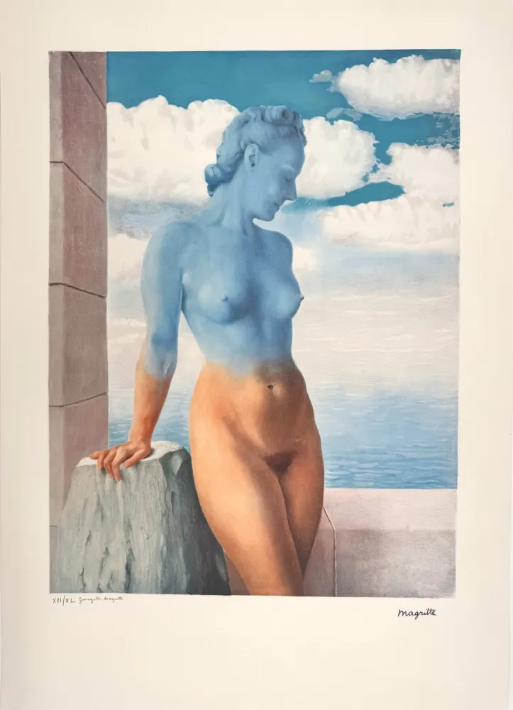 リトグラフ Magritte -  La Magie noire 