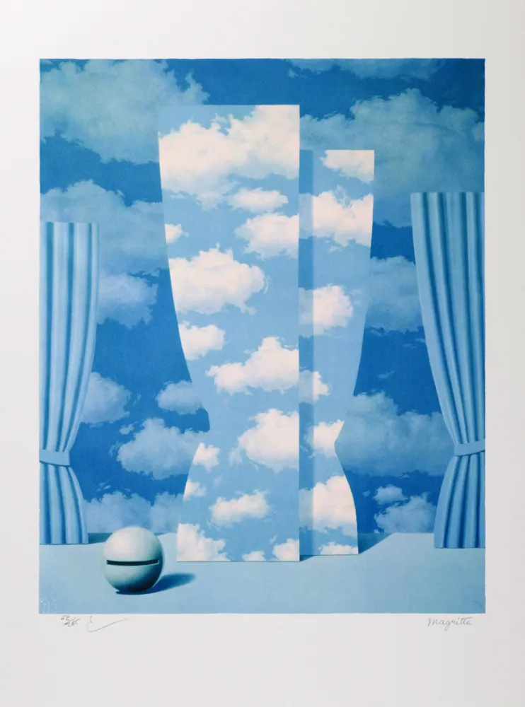 リトグラフ Magritte - La Peine Perdue (The Wasted Effort)
