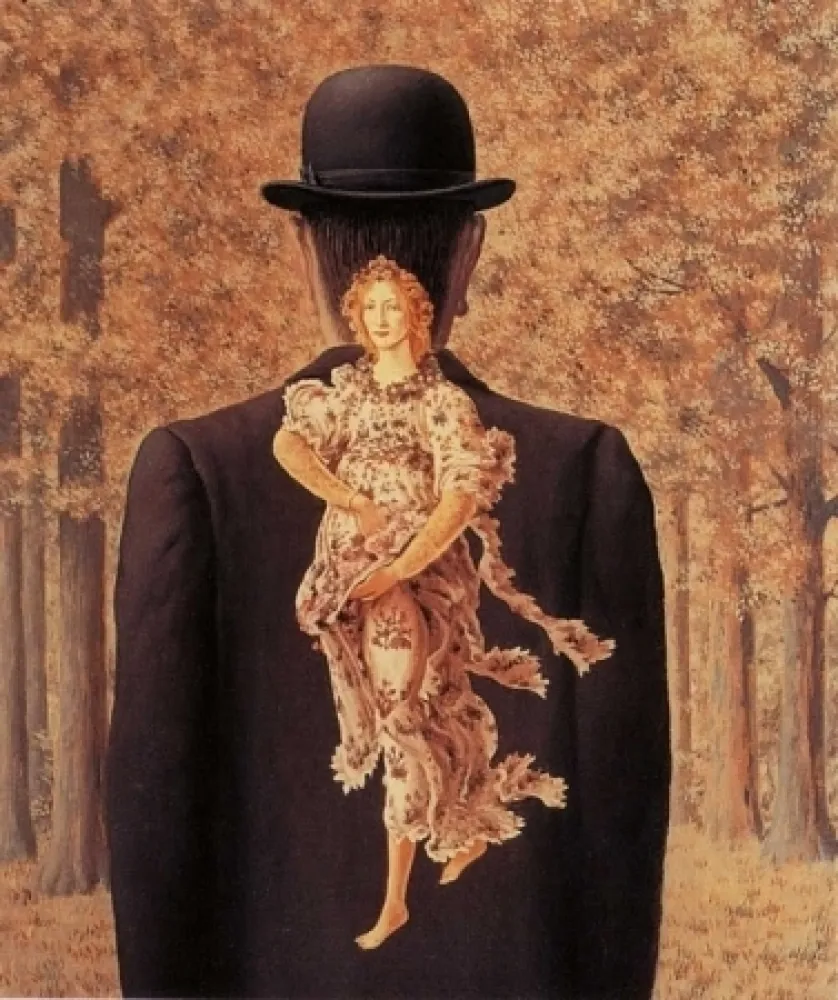 リトグラフ Magritte - Le bouquet tout fait