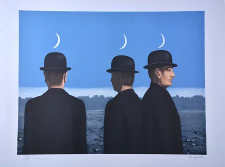 リトグラフ Magritte - Le Chef d'oeuvre ou les mystères de l'horizon 