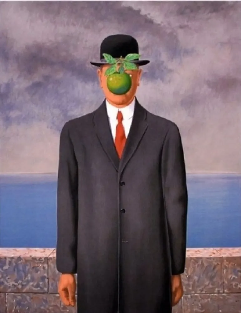 リトグラフ Magritte - Le fils de l'homme