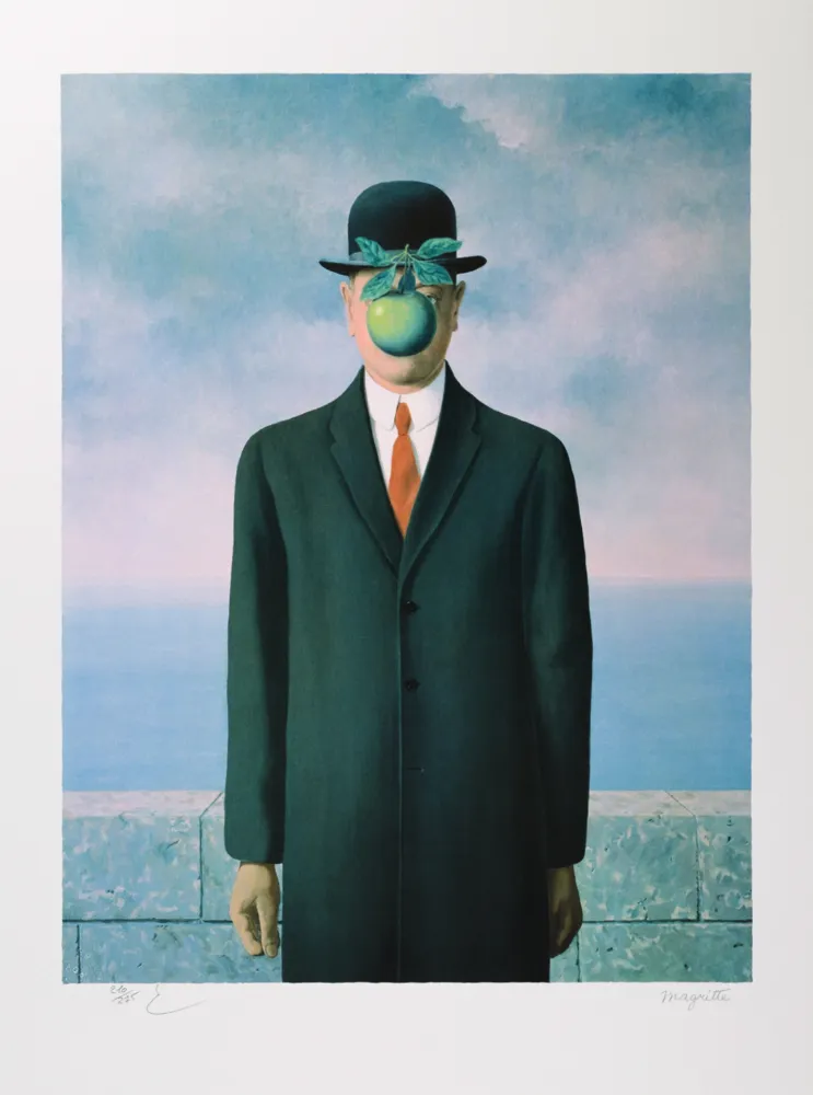リトグラフ Magritte - Le Fils de l’Homme (The Son of Man)